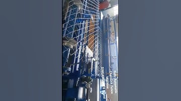 Fully Automatic Chainlink Fence machine SINGAMFENCE brand #chainlinkfence #fence  #chainlinkfencing
