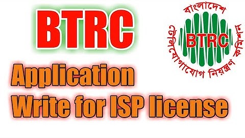 New ISP License Application Format-2021 for BTRC | Latter Head Pad-2021