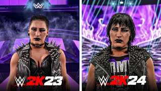 WWE 2K24 vs WWE 2K23 First Graphic Comparison