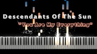 Gummy 거미 - You Are My Everything (Descendants Of The Sun OST) | Piano Cover