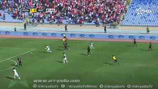 حسنية أكادير 2-0 المغرب التطواني هدف تامر صيام في الدقيقة 42.  #كأس_العرش|دور نصف النهائي| #مراكش