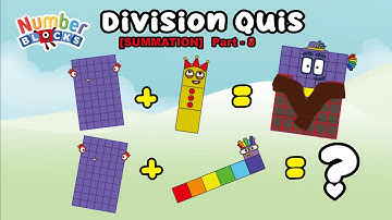 Numberblocks Learn Division [SUMMATION] PART-8 | NUMBERBLOCKS FANMADE | Math Division | ColorArt_id