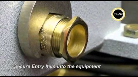 CMP Products   A2F Cable Gland Make Off   YouTube