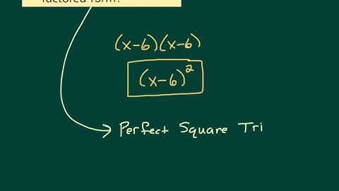 4.4 Factoring Quadratic Expressions