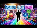 INSIDE OUT RUN 🧠 | Rescue the Emotions! | Immersive Interactive Warm Up | Fitness Workout