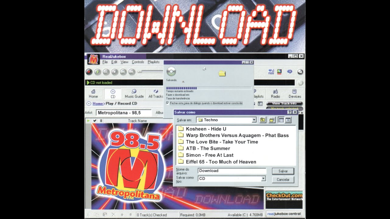 Download Metropolitana FM Dance Music 2000