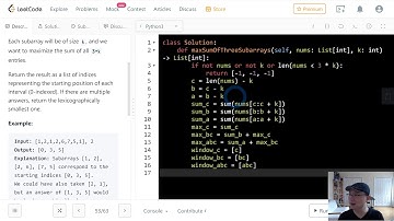 689. Maximum Sum of 3 Non Overlapping Subarrays - Korean Version