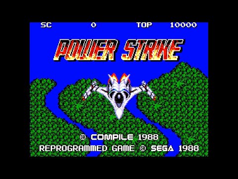 Power Strike / Aleste (SMS) - Full Run ALL Clear (No Deaths / No-Miss)