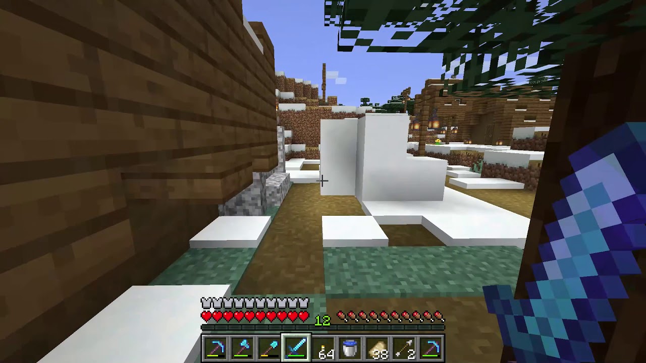 Can you find Diamonds in Villages ? Minecraft YouTube