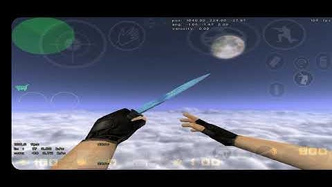 classic knife bluegem (cs1.6 android e pc)