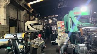 Customer Site /Continuous bright annealing furnace for stainless steel coils#annealing#heattreatment