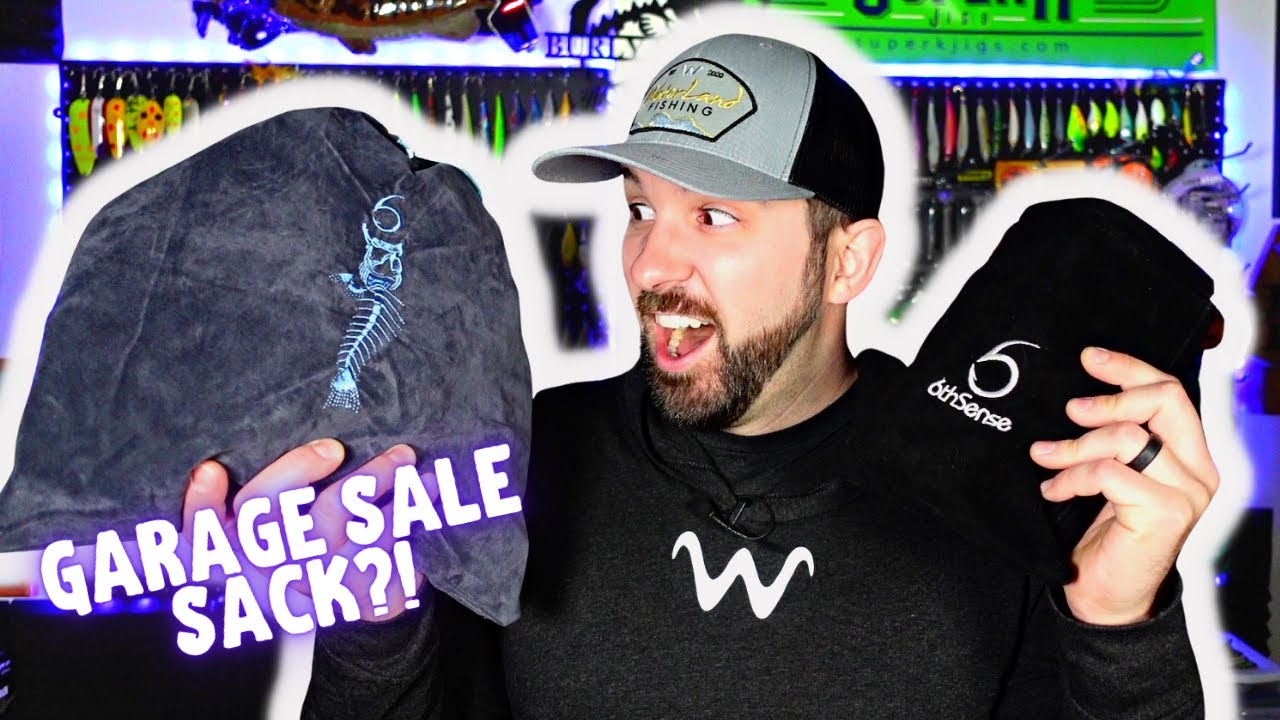 6th Sense Fishing Garage Sale Sack Unboxing! A True Mystery Bag! YouTube