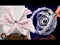 Creando LOS ÁNGELES según LA BIBLIA!! ☁️👁️ (La verdadera forma) Esculturas Clay | PlastiVerse