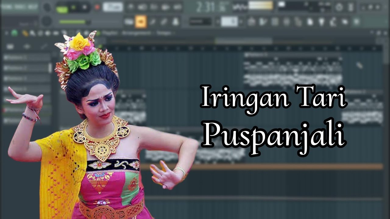 Iringan Tari, Tabuh Puspanjali, FL Studio, Tanpa Kendang