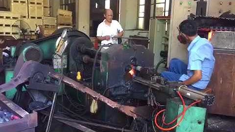 FEDA Railway Screw Spike making machine