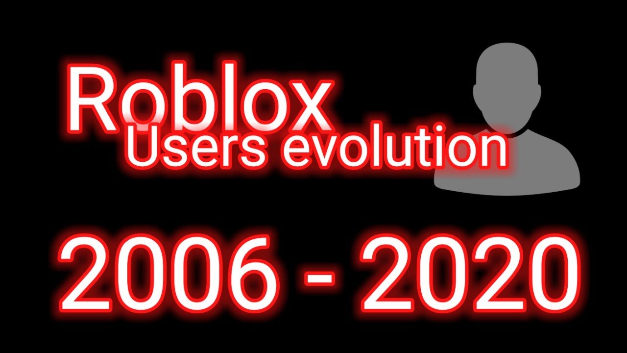 Roblox Users Evolution 2006 2020 Youtube - roblox users evolution 2006 2020