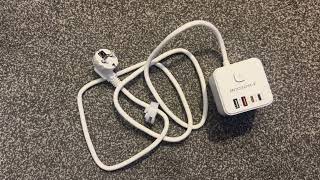 UK to EU Plug Adapter with USB Fast Charging | Travel Adapter Europe Review
