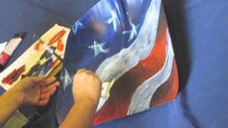 Shovel timelapse painting