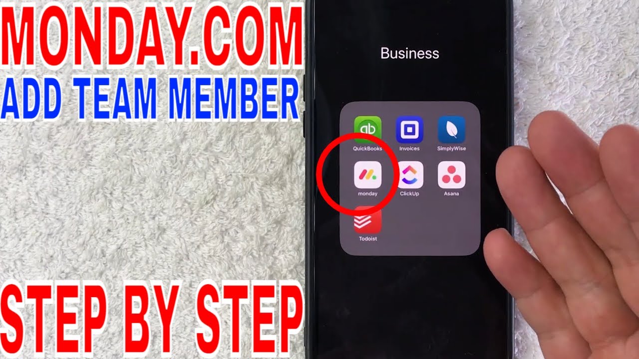 ✅  How To Add Team Member In Monday.com 🔴