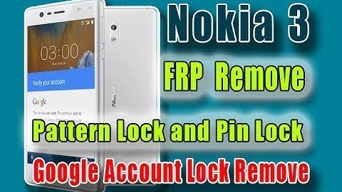 How to nokia 3 TA 1032 android 7 0 clear frp done great cm2