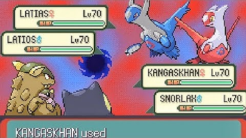 Emerald Kaizo Tate and Liza Battle