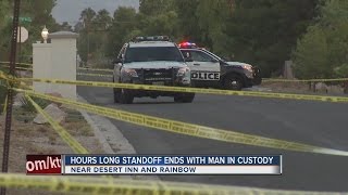 UPDATE: Suspect surrenders, neighborhood standoff over