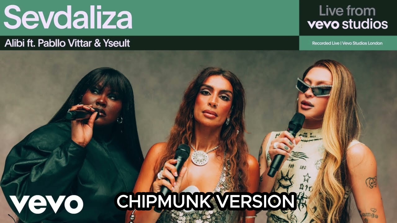 Alibi | Sevdaliza ft Pablo Vittar  & Yseult (live) | Chipmunk version