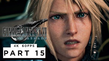 FINAL FANTASY 7 REMAKE PS5 Walkthrough Gameplay Part 15 - (4K 60FPS) FULL GAME