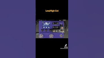 Line 6 Low/Hight Cut EQ in the HX Stomp #guitar #pedals #guitargear  #hxstomp