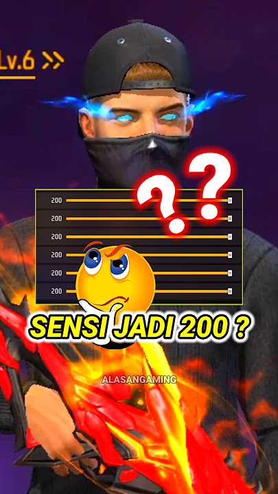 AUTO HEADSHOT 2024‼️SETELAH UPDATE FF SENSITIVITAS JADI 200    ⁉️