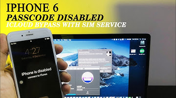 IPhone 6 PASSCODE DISABLED Icloud Bypass with Sim Service Free|Jailbreak passcode disabled#checkrain