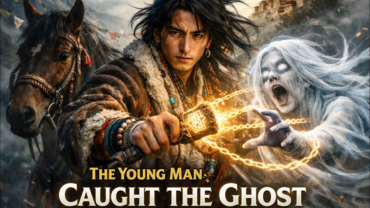 གཞོན་ནུ་ཞིག་གིས་གདོན་འདྲེ་བཟུང་།། young man caught the demon.