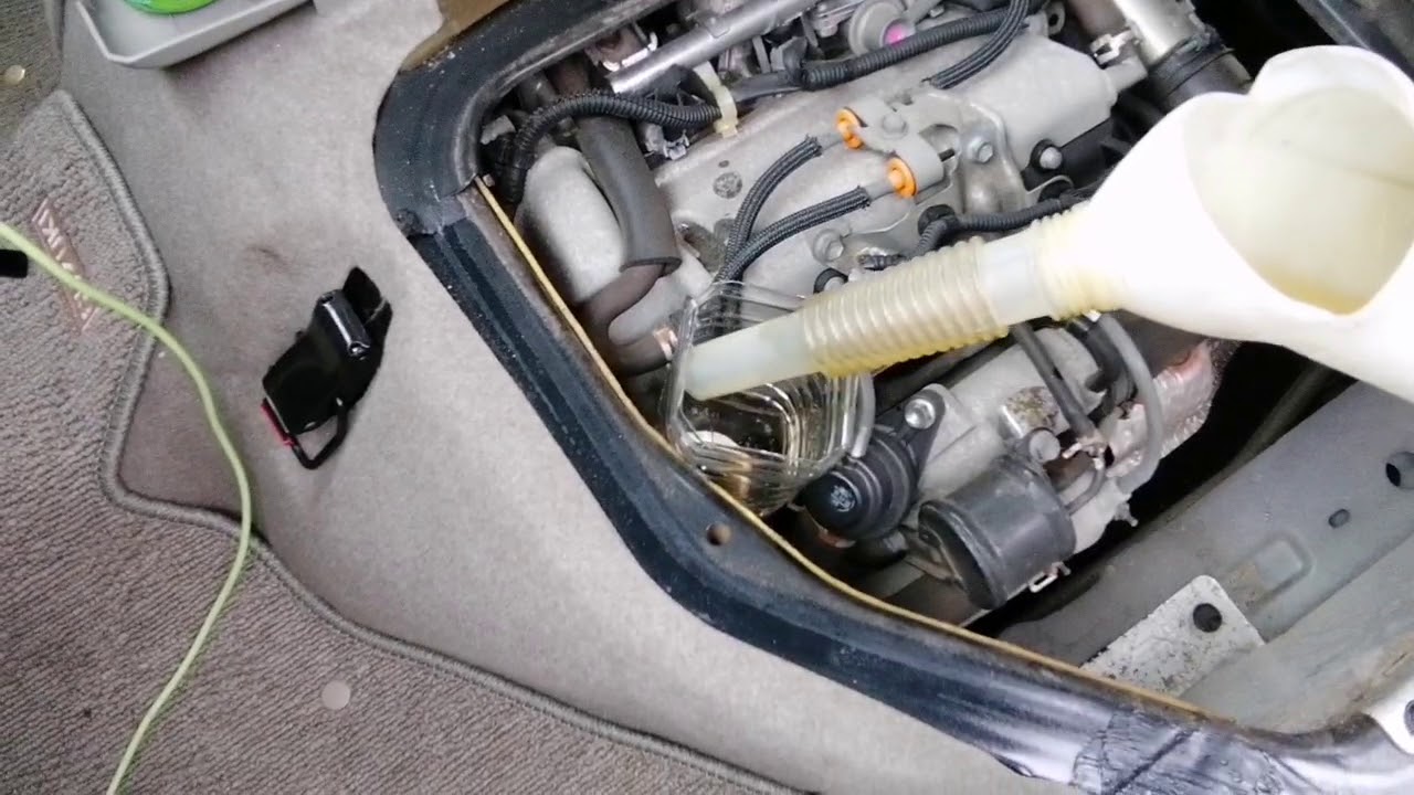 スズキエブリィワゴンda64ｗオイル交換 Youtube