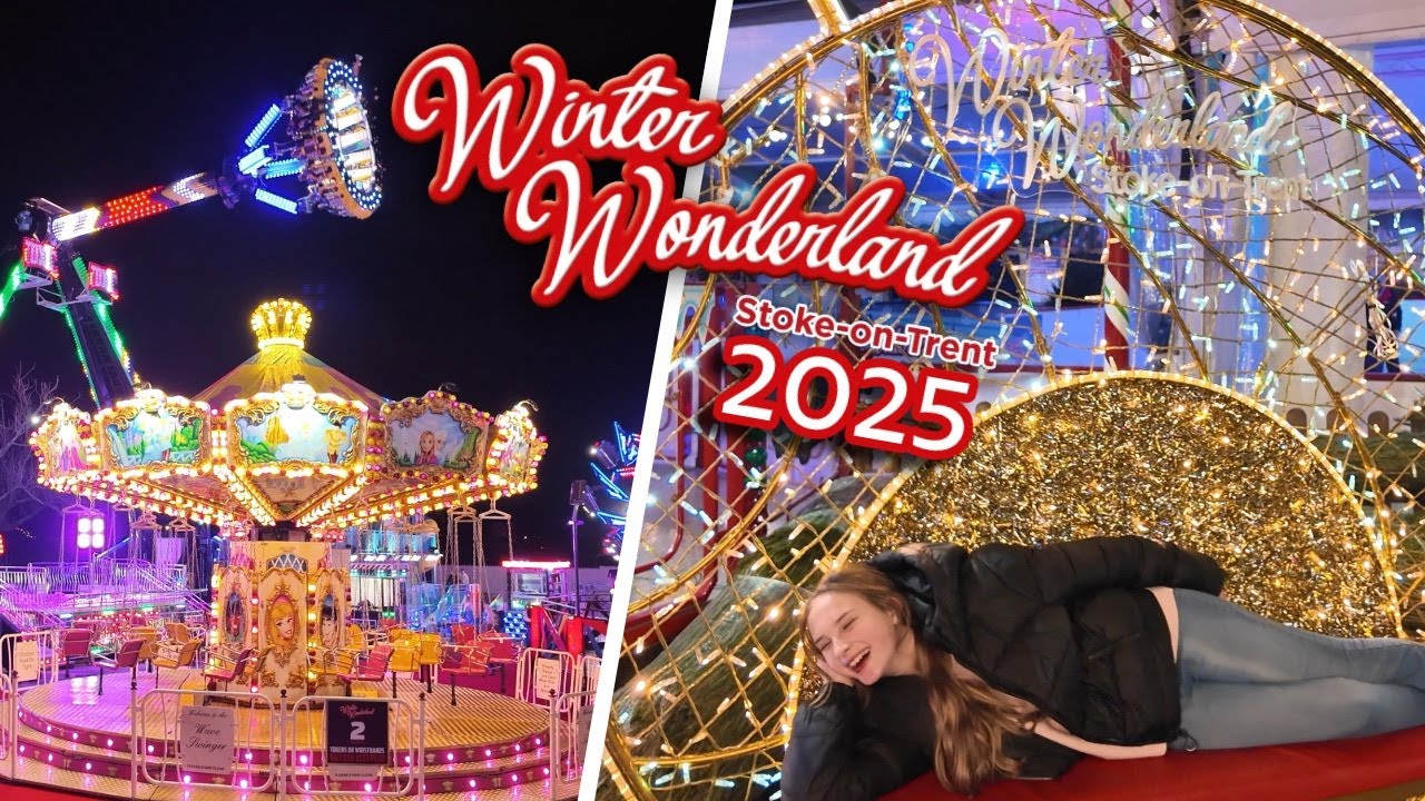 Зимняя сказка в Сток-он-Тренте 2025. Видеоблог