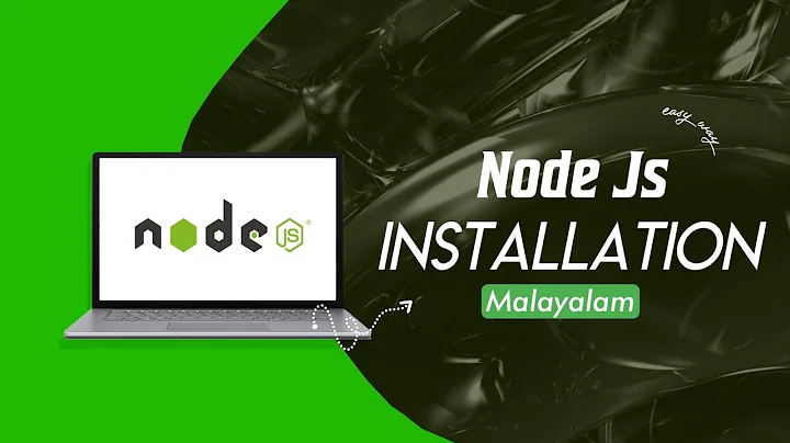 Complete Node.js Installation Tutorial in Malayalam Windows (2025) Node js tutorial malayalam (2025)
