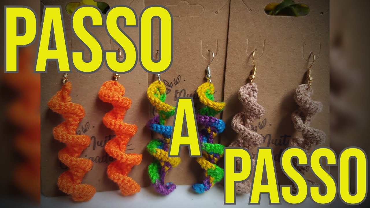 Brinco Espiral 💎 Lindo e fácil de fazer #vemfazercomigo