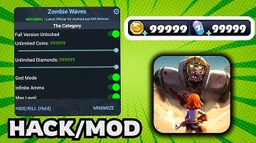 Zombie Waves Hack & Mod APK | Unlimited Diamonds and Coins on iOS & Android