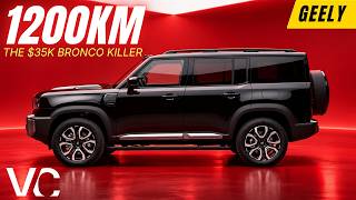 1,200KM Range for $35K: How China Just DESTROYED the V6 Off-Roader