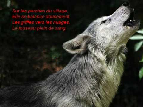 poeme du loup - YouTube