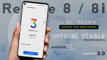 Realme 8 / 8i New Update C.02 Full Review Realme UI 3.0 Official Stable Update Release Date