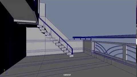 Maya (2017) House Modeling Raw Video Output