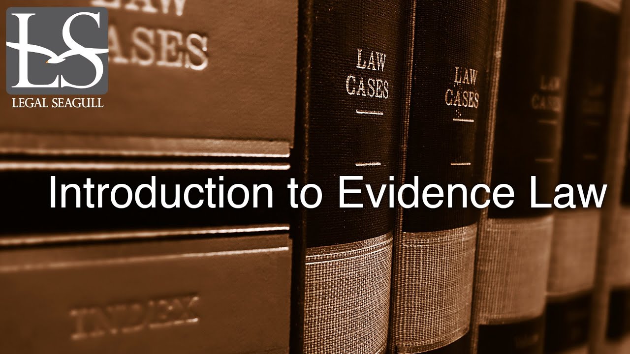 research topics on evidence law