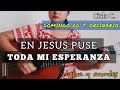 20° Dom. T.  ordinario Ciclo C.  #Misa. En Jesús puse toda mi esperanza.  Acordes  guitarra.