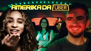 Türk Kürt Amerikalı Ve İspanyol Bir Arabada - Amerikada Uber