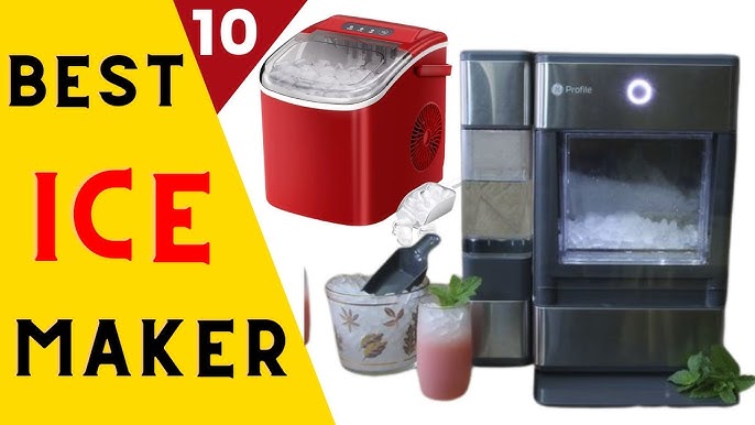 Top 10: Best Countertop Ice Makers of 2023 / Portable Nugget Ice Maker  Machine, Ice Cube Maker 