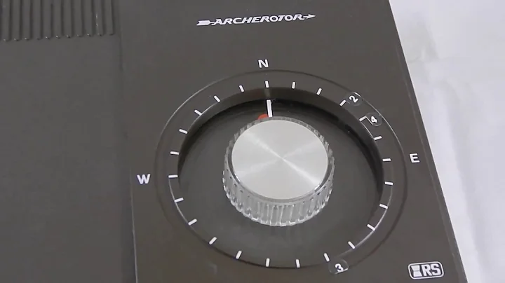 Demo for EBAY Radio Shack IRS Archerotor Rotator Control Box for Ham Radio Antenna Tandy