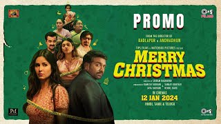 Merry Christmas - Promo | Katrina Kaif, Vijay Sethupathi | In Cinemas 12th JAN 2024 | New Trailers