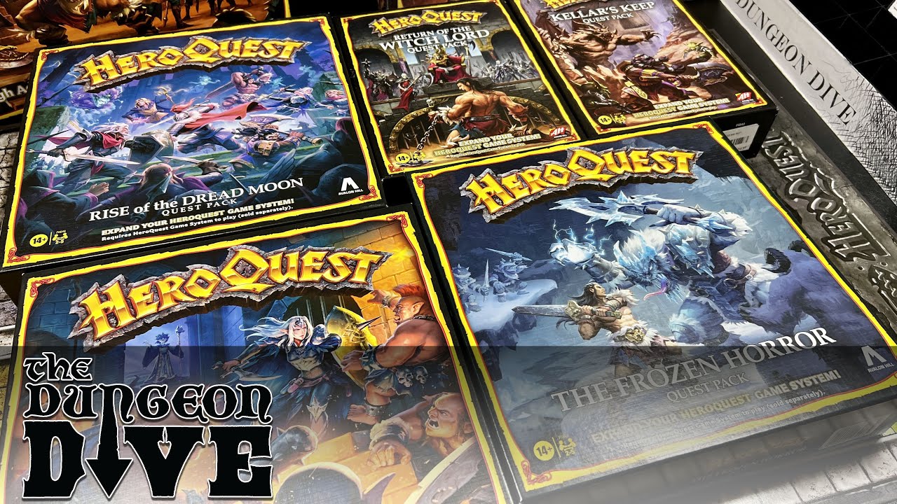 Hasbro are planning a new version of the HeroQuest board game