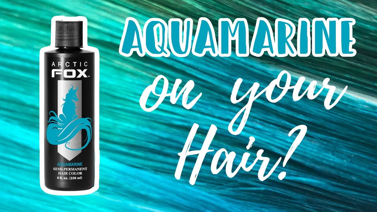 2. Arctic Fox Semi-Permanent Hair Color in "Aquamarine" - wide 4