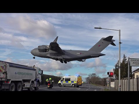 An even larger aircraft visits Northolt!